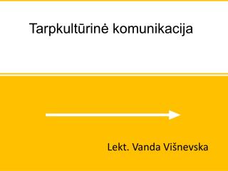 Tarpkultūrinė komunikacija