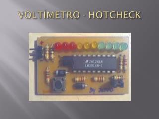 VOLTÍMETRO - HOTCHECK