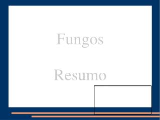 Fungos Resumo