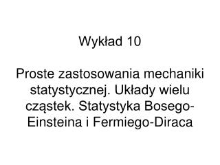 Układy izolowane