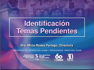 Identificación Temas Pendientes