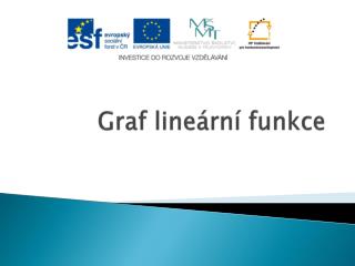 Graf lineární funkce