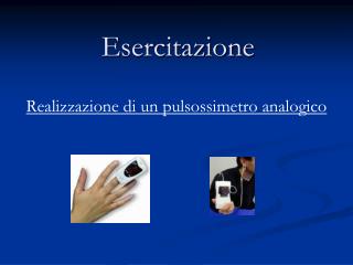 Esercitazione