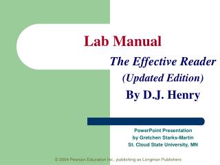 Lab Manual