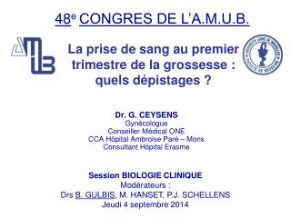 La prise de sang au premier trimestre de la grossesse : quels dépistages ?