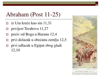 Abraham (Post 11-25)