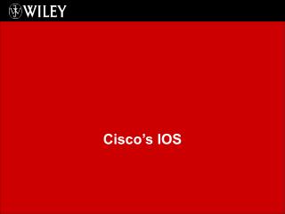 Cisco’s IOS