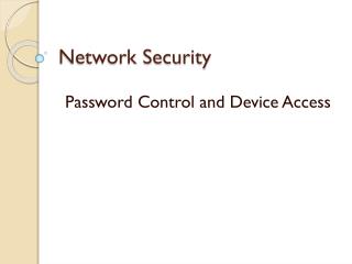 Network Security