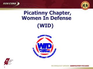 Picatinny Chapter, Women In Defense (WID)