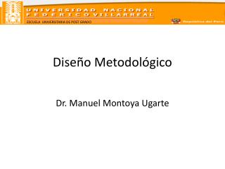 Diseño Metodológico