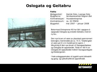 Oslogata og Geitabru