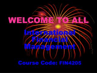 WELCOME TO ALL