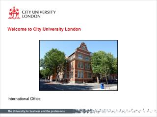 Welcome to City University London