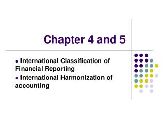 Chapter 4 and 5