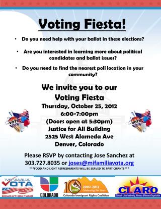 Voting Fiesta!