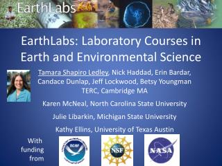 EarthLabs : Laboratory Courses in Earth and Environmental Science