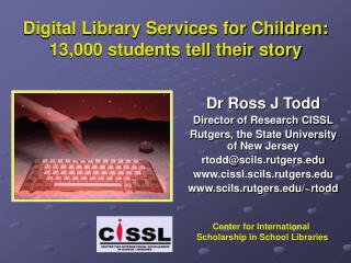 Digital Library Services for Children: 13,000 students tell their story