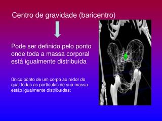 Centro de gravidade (baricentro)