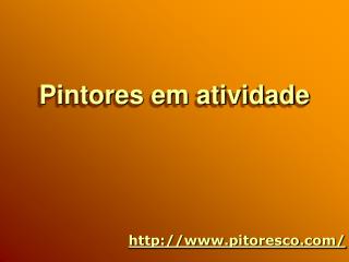 Pintores em atividade