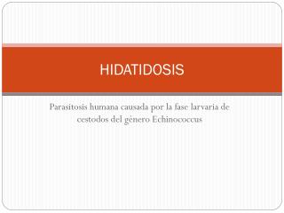 HIDATIDOSIS