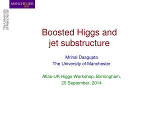 Boosted Higgs and jet substructure