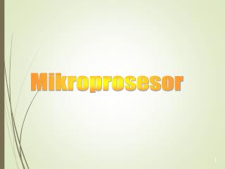 Mikroprosesor