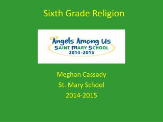 Sixth Grade Religion