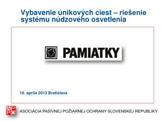 Vybavenie únikových ciest – riešenie systému núdzového osvetlenia