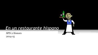 En un restaurante hispano