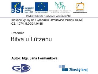 Bitva u Lützenu