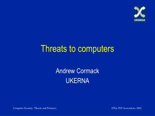 Threats to computers