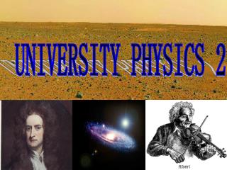 UNIVERSITY PHYSICS 2