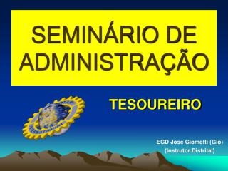 SEMINÁRIO DE ADMINISTRAÇÃO