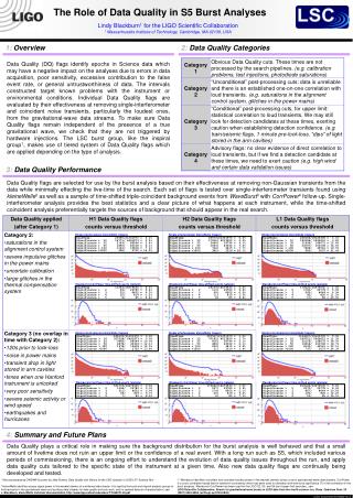 The Role of Data Quality in S5 Burst Analyses