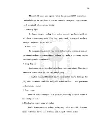 18 Menurut ahli yang lain seperti Ricker dan Crowder (2003) menyatakan