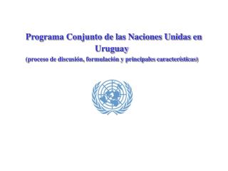 Programa Conjunto de las Naciones Unidas en Uruguay