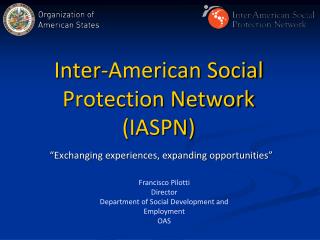 Inter-American Social Protection Network (IASPN)