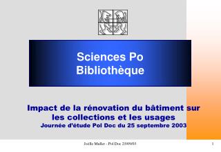 Sciences Po Bibliothèque