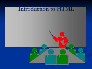 Introduction to HTML