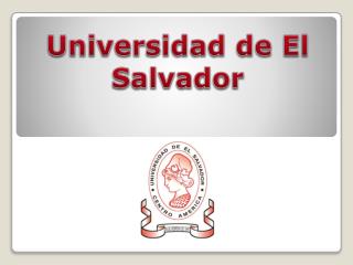 Universidad de El Salvador