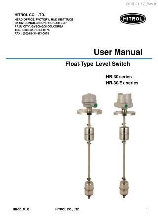 User Manual