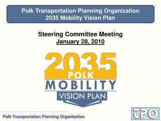 Steering Committee Meeting January 28, 2010