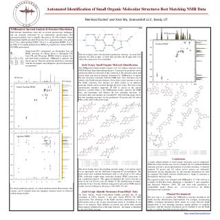 Automated Identification of Small Organic Molecular Structures Best Matching NMR Data