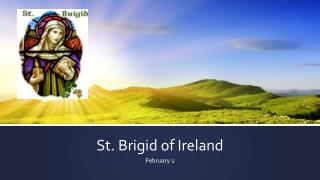 St. Brigid of Ireland