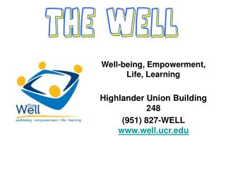 Well-being, Empowerment, Life, Learning Highlander Union Building 248