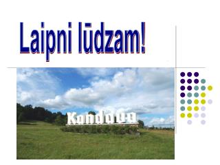Laipni lūdzam!