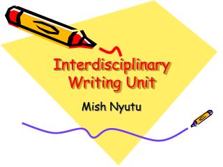 Interdisciplinary Writing Unit