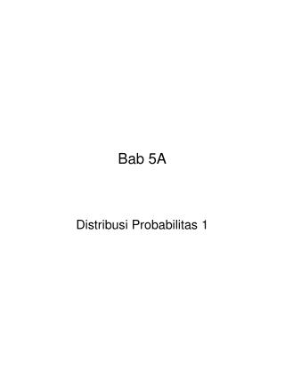 Bab 5A