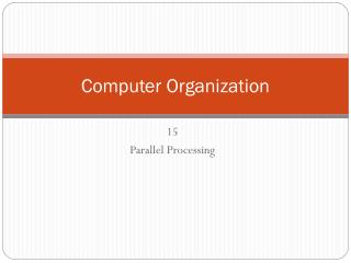 Computer Organization