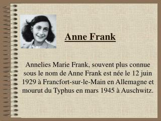 Anne Frank